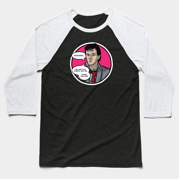 Buckaroo Banzai Baseball T-Shirt by Baddest Shirt Co.